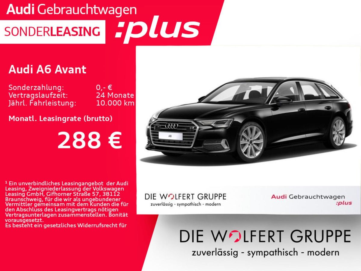 Audi A6 Avant sport 45 TFSI quattro S tronic PANO*HUD Leasing