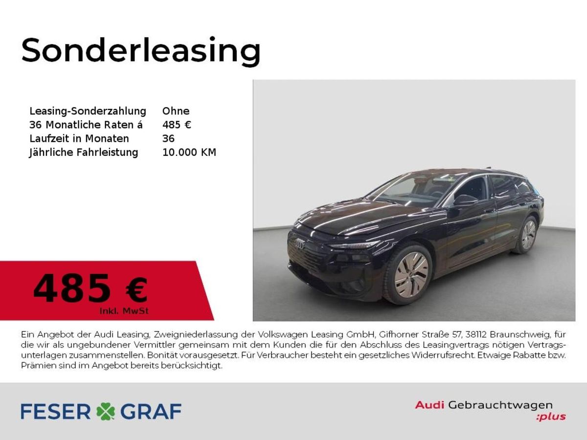 Audi A6 e-tron Avant AHK/Tech plus/Alu20/360°/Navi/LE Leasing