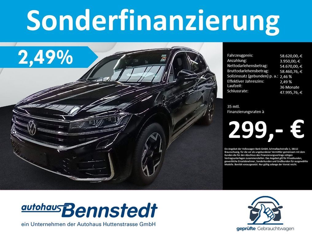 Volkswagen Touareg 3.0 TDI 4M R-Line MATRIX HuD VIRTUAL AHK Leasing