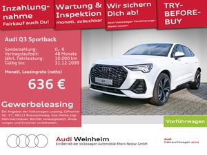 Audi Q3 Sportback 40 TFSI quattro S line Matrix LED Kamera Sound uvm Leasing