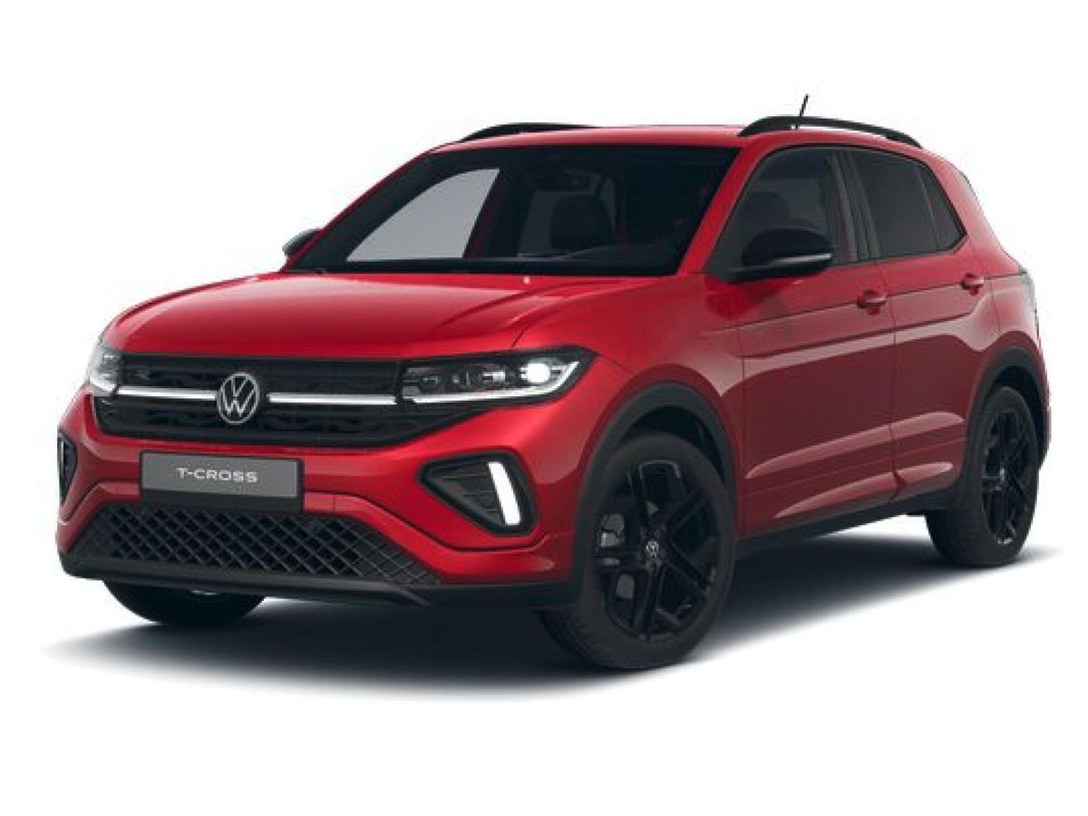 Volkswagen T-Cross 1.0 TSI DSG R-LINE BLACK STYLE *AHK*SOUND* inkl. Winterräder und Garantie Leasing
