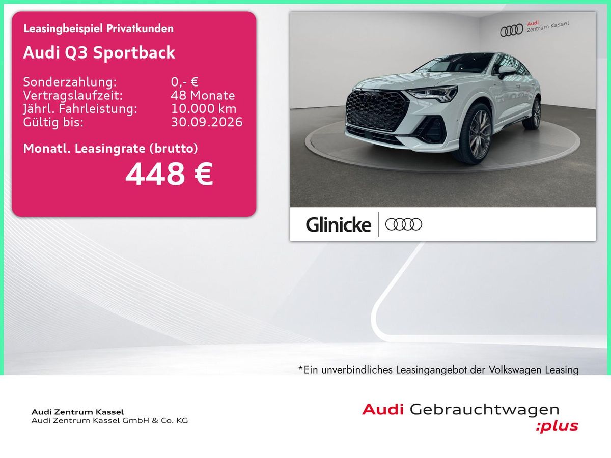Audi Q3 Sportback 35 TFSI S line LED Navi Kamera AHK Leasing