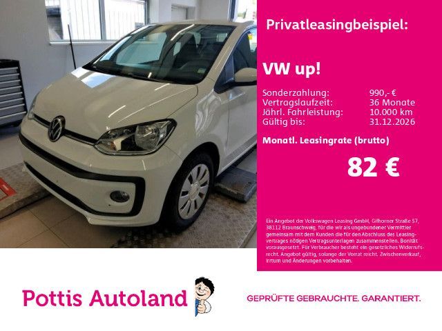 Volkswagen up! 1.0 MPI MOVE UP! SITZHZG KLIMA DAB+ Leasing