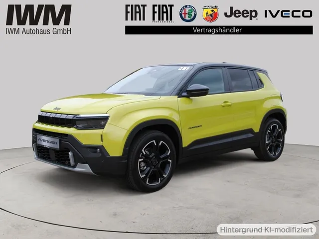 Jeep Avenger Summit Electric MY27