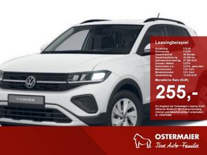 Volkswagen T-Cross Life 1.0 TSI LED,NAVI,SHZ,KAMERA,4-J.Gar Leasing