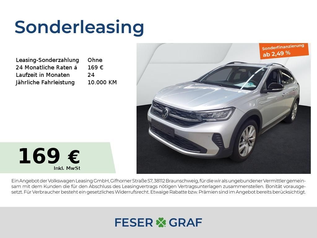 Volkswagen Taigo GOAL 1.0 TSI DSG Navi ACC BLIS SHZ PDC Leasing
