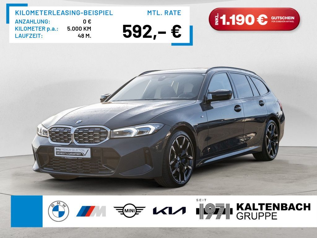 BMW M340d Touring xDrive PANO AHK LED HUD NAVI LEDER Leasing
