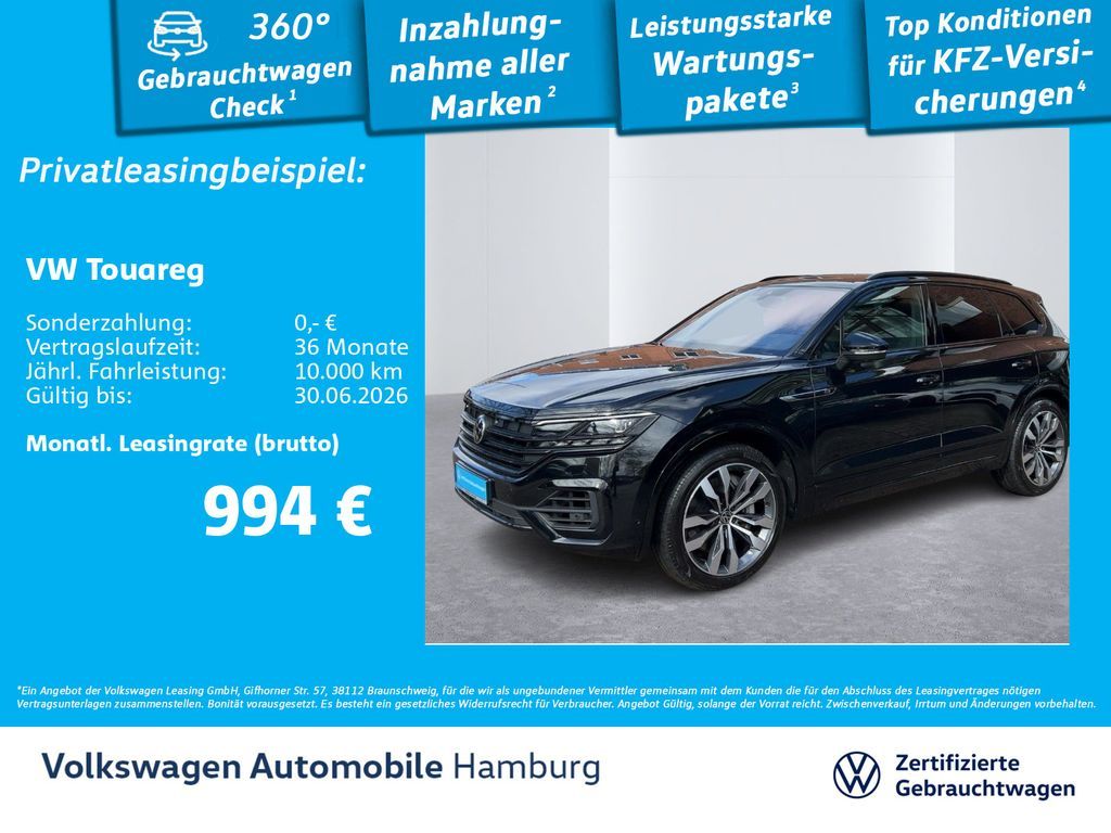 Volkswagen Touareg 3.0 TSI eHybrid R 4M Pano Kamera AHK Leasing