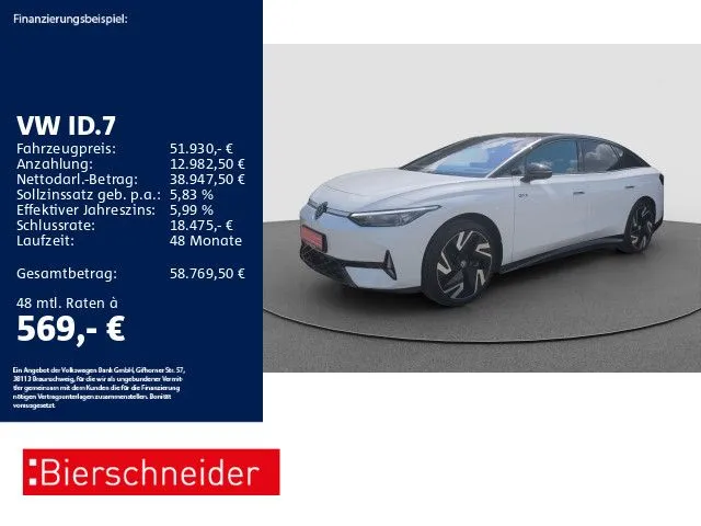 Volkswagen ID.7 GTX 4Mo AHK PANO WÄPU HuD 360