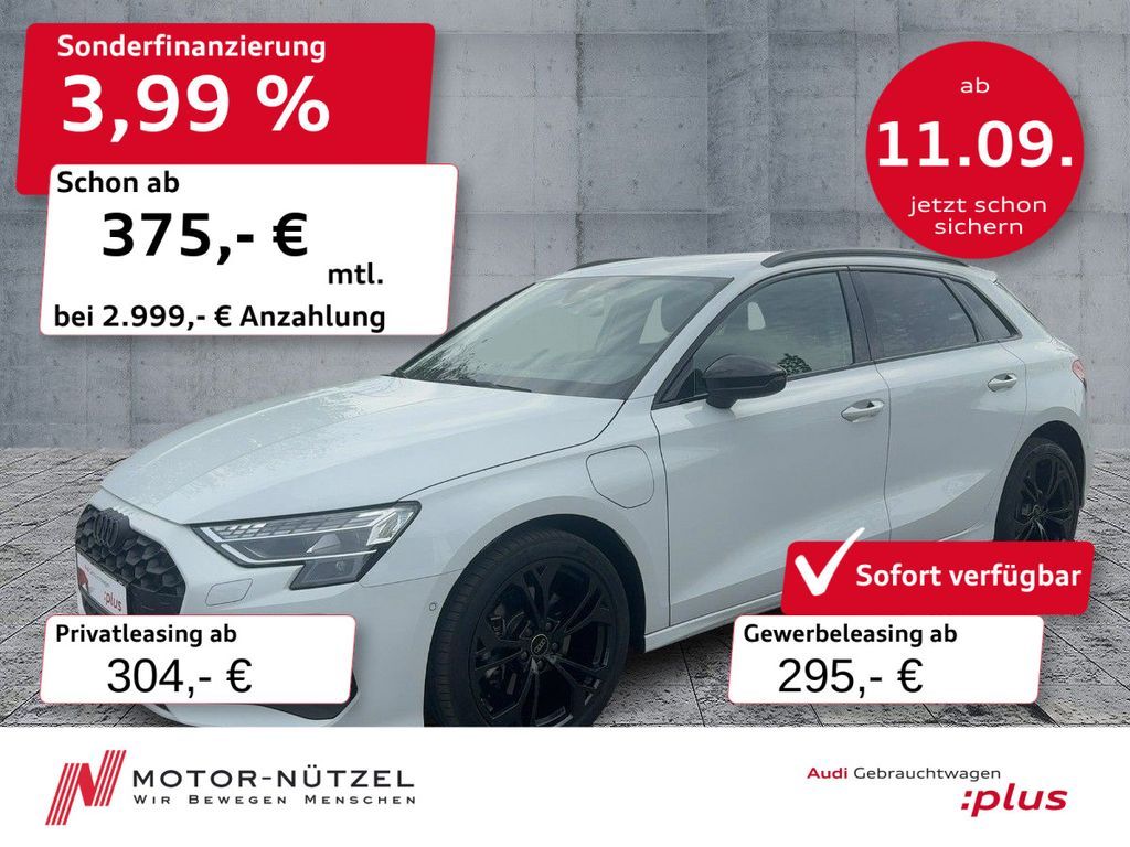 Audi A3 Sportback 40 TFSI e ADVANCED LED+HuD+SONOS+18 Leasing