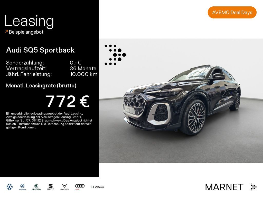 Audi SQ5 Sportback TFSI S tronic*Matrix*MMI*ALU* Leasing