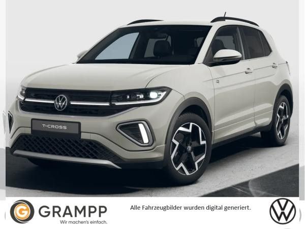 Volkswagen T-Cross R-Line 1.0 TSI DSG AHK+NAVI+GANZJAHRESREIFEN Leasing