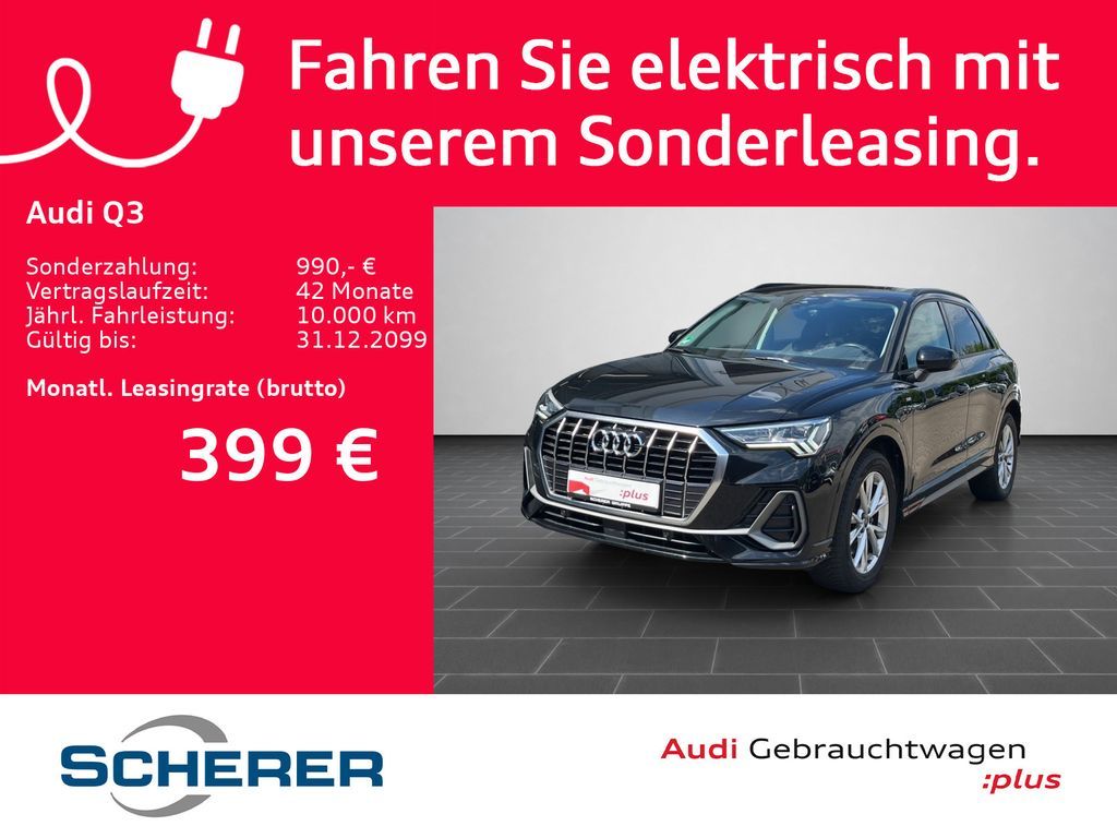 Audi Q3 S line 45 TFSI e MATRIX NAVI+ VIRTUAL COCKPIT Leasing