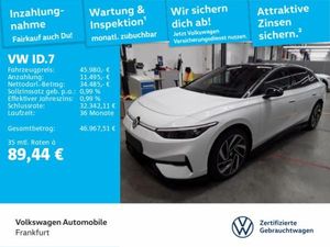 Volkswagen ID.7 Pro Navi AHK IQ.LIGHT - LED-Matrix-Scheinwerfer DAB+ Leasing