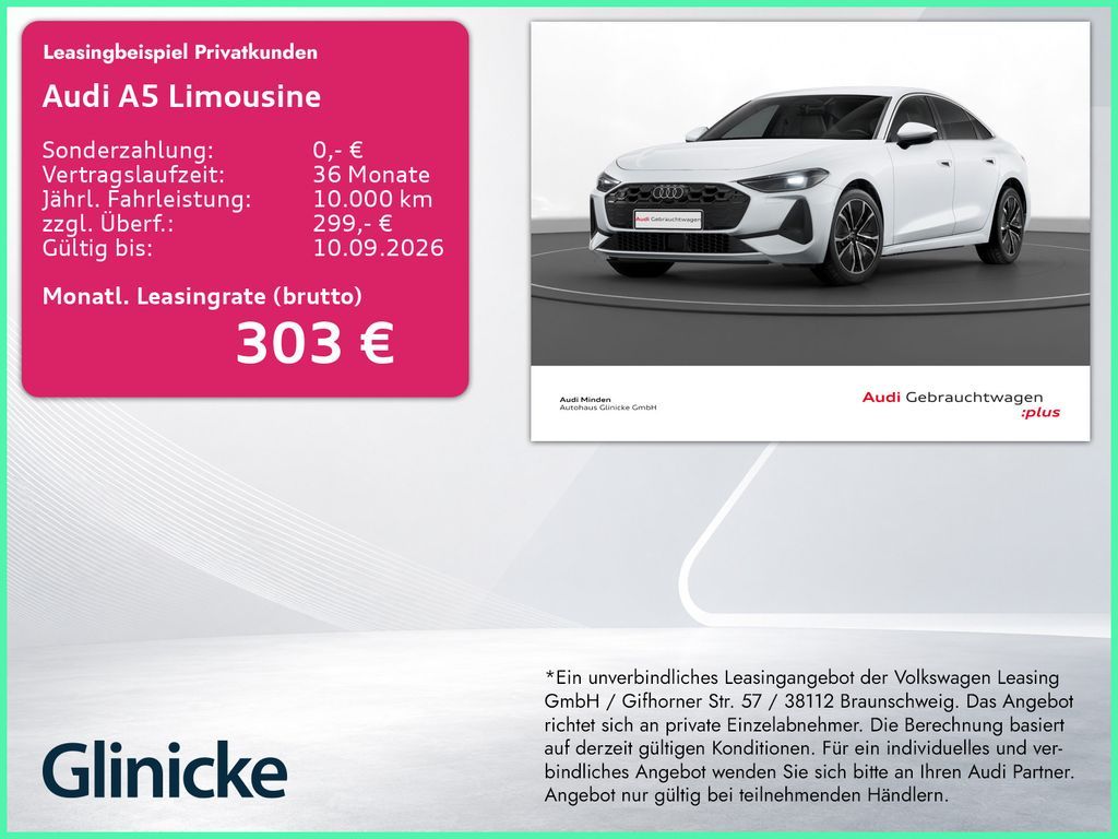 Audi A5 Lim. 2.0 TFSI qu. LM 18