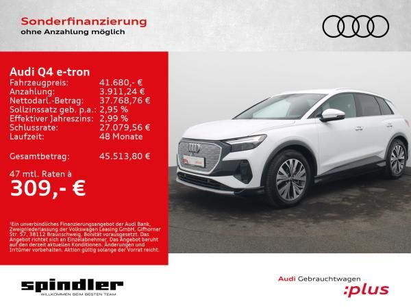 Audi Q4 e-tron advanced 45/ Standklima, AHK, LED, ACC Leasing