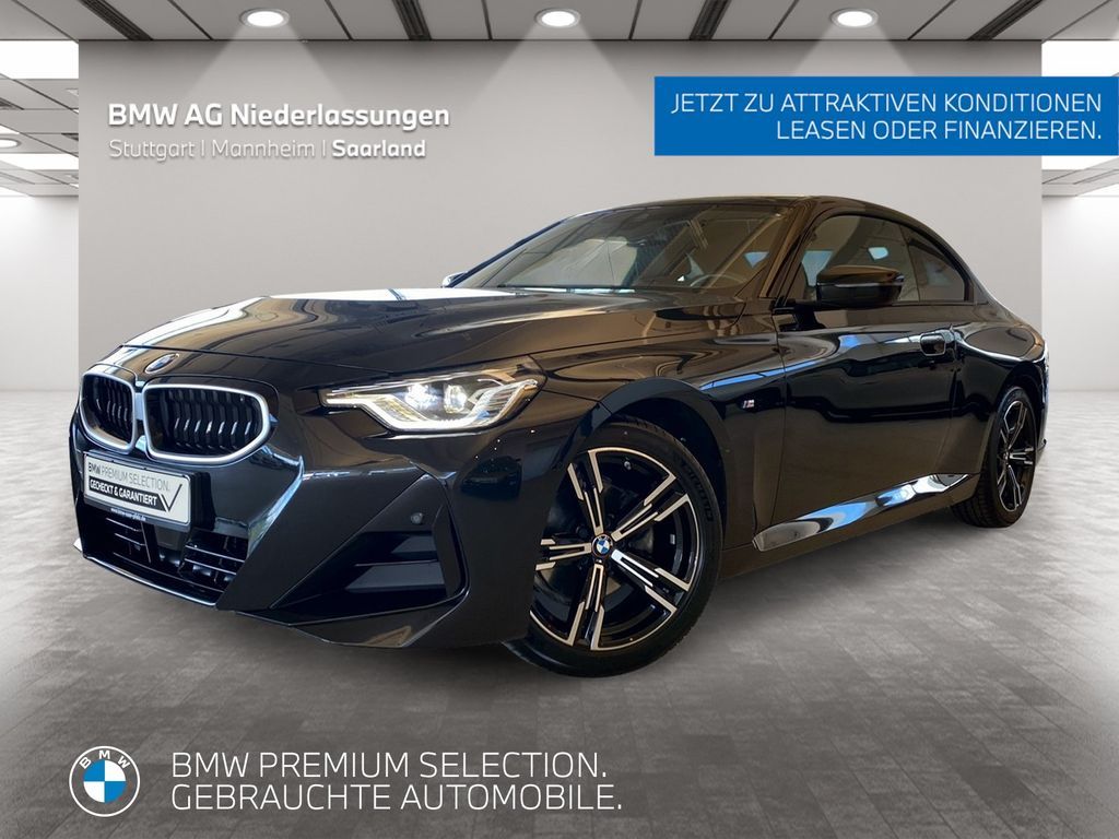 BMW 220i Coupé M Sport Navi Kamera HiFi LED Alarm Leasing