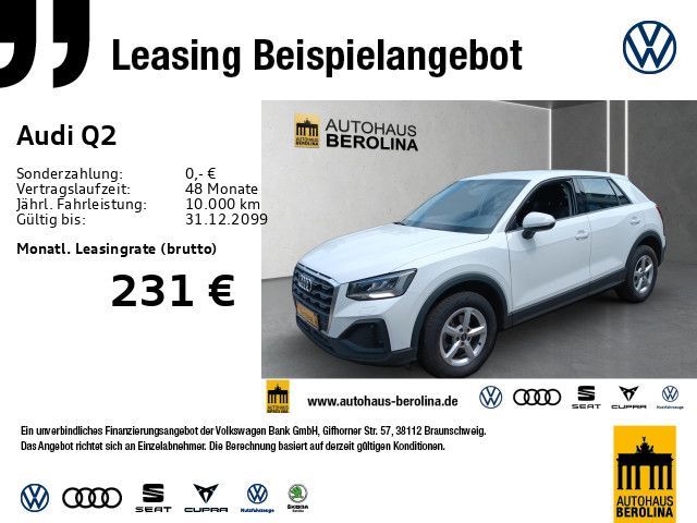 Audi Q2 30 TFSI *Smartph.-int.*LED*PDC*Virt.C*KLIMA* Leasing