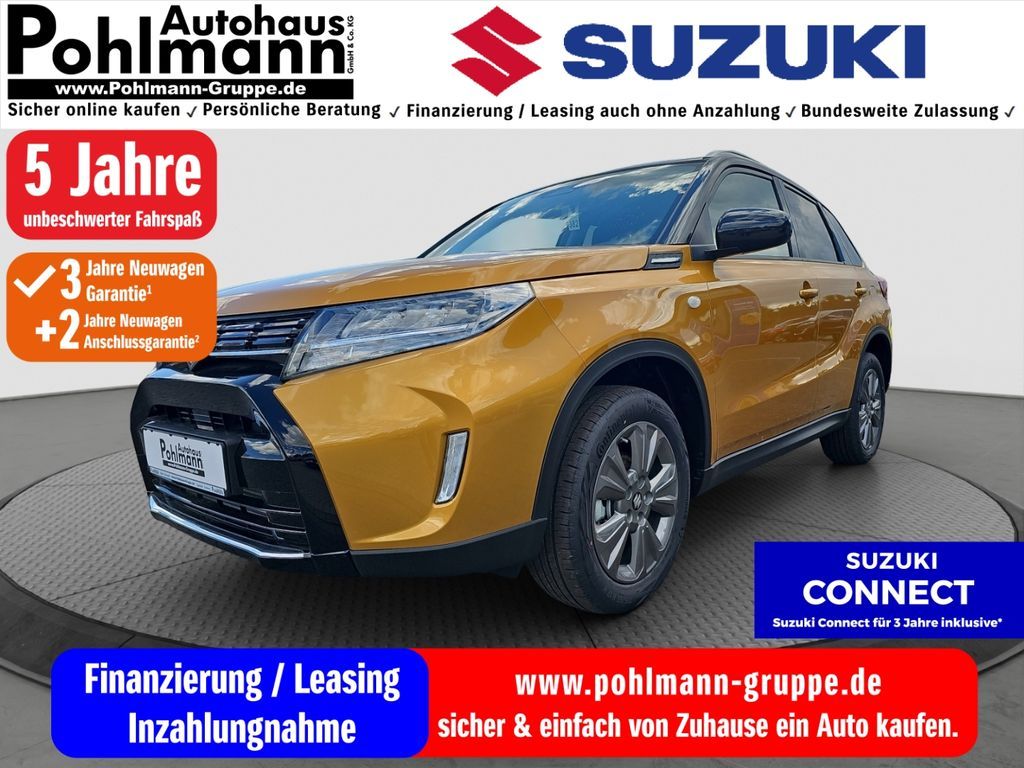 Suzuki Vitara 1.4 Comfort Hybrid Navi LED Apple CarPlay Leasing
