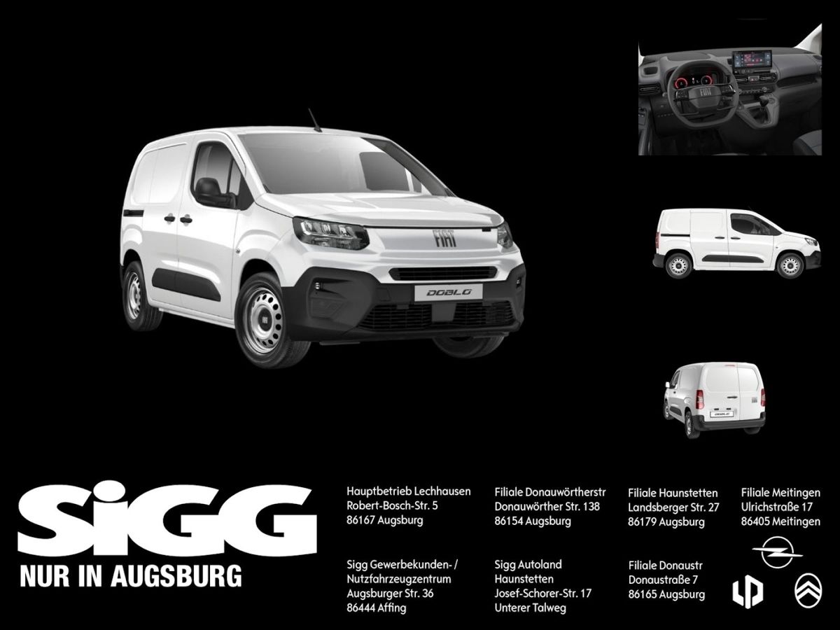 Fiat Doblo 🚨Kastenwagen - Limitiertes Angebot - SOFORT VERFÜGBAR 🚨 Leasing