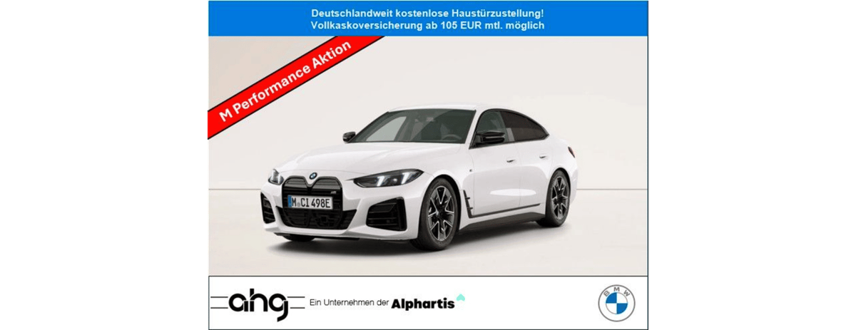 BMW i4 i4 Gran Coupe M60 xDrive / RFK / LED / M Performance / Gewerbe Deal! 🔥🔥 Leasing