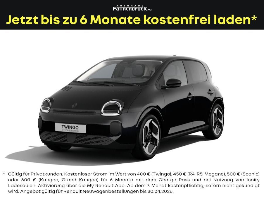 Renault Twingo E-TECH elektrisch Techno 80hp Urban Range Leasing