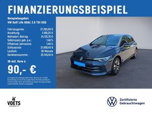 Volkswagen Golf Life GOAL 2.0 TDI DSG AHK+LED+NAVI+KAM+SHZ