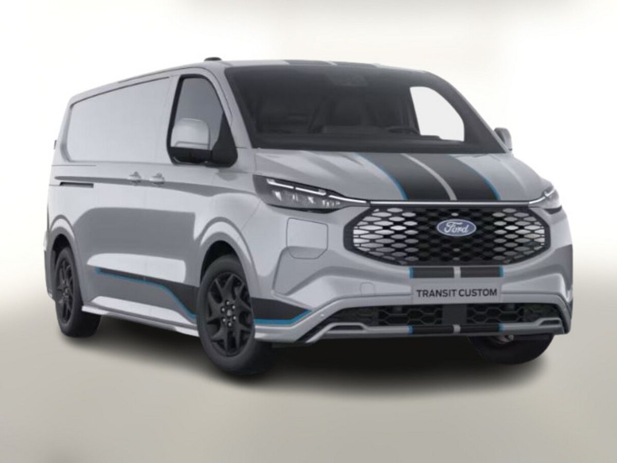 Ford E-Transit Custom 71kWh Sport 340L2 LED SHZ 2-S Auto-Abo für Gewerbe Auto-Abo