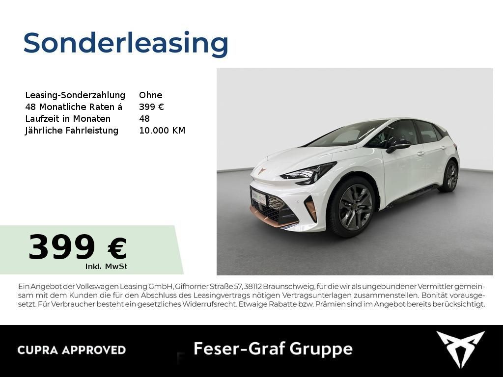 Cupra Born 58kwh |HEAT-PUMP|GJR|MASSAGE|ACC|LED Leasing