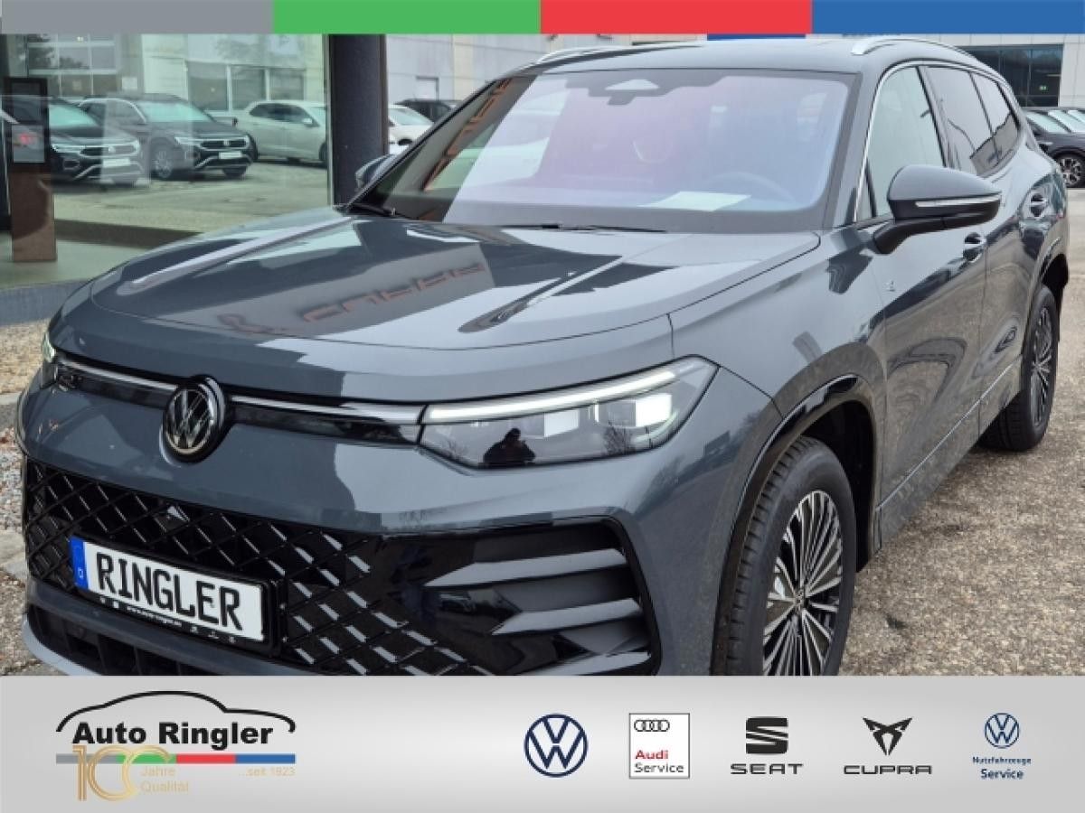 Volkswagen Tayron R-Line 4MOTION DSG AD StandHZG AHK Soundsystem Klimaautom SD Verkehrszeichenerk. Leasing
