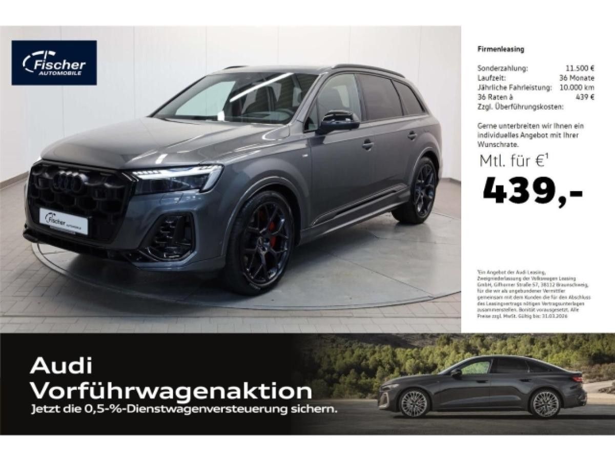 Audi Q7 60 TFSI e quattro S line business 0,5% DW Versteuerung Leasing