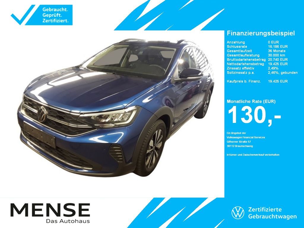 Volkswagen Taigo 1.0 TSI Goal CarPlay ACC LED VirtualCP PDC Leasing