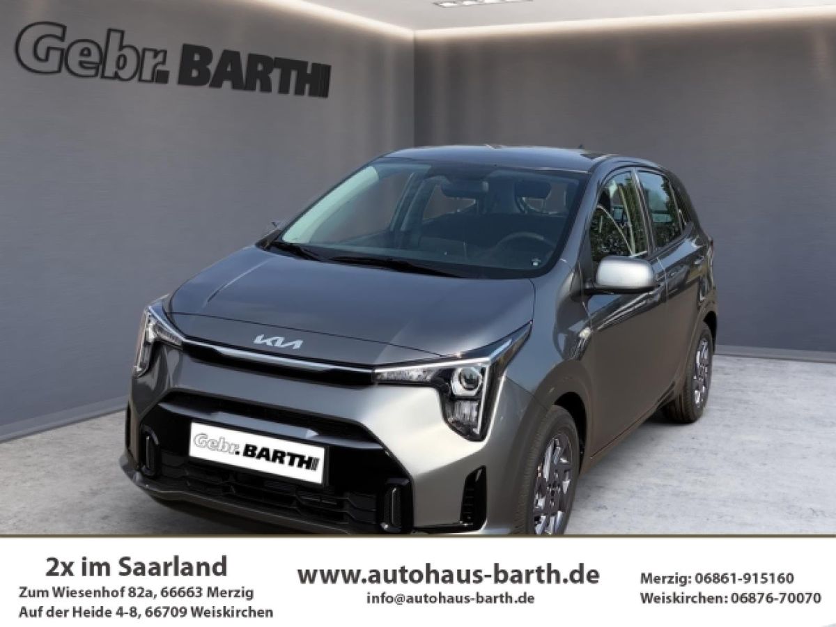Kia Picanto Vision Navi Apple CarPlay Android Auto DAB SHZ LenkradHZG Spurhalteass. Fernlichtass. Leasing