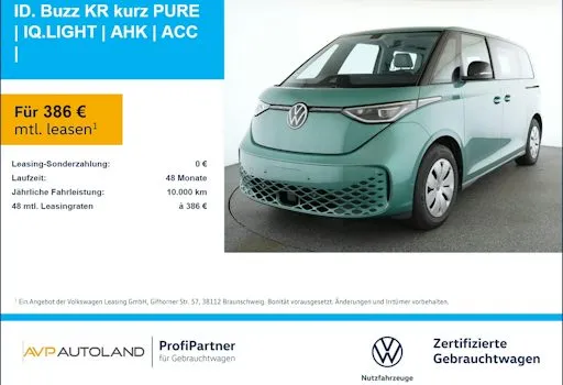Volkswagen Id-buzz 59 KWh 125 KW Pure KR 5dr