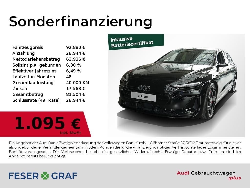 Audi S6 Avant e-tron 370kW techpro,HUD,Kameras,Leder Leasing