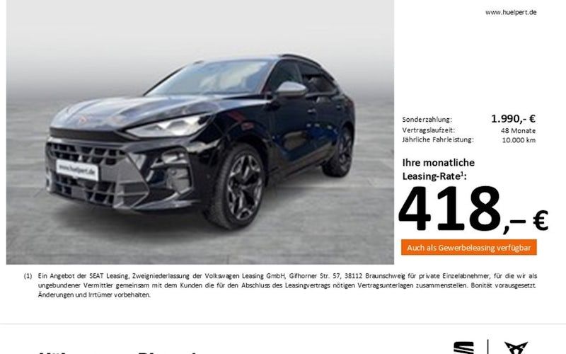 Cupra Terramar 1.5 E-HYBRID 200kW VZ DSG 5dr Kauf