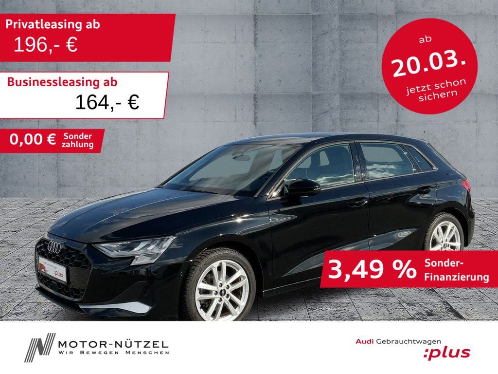 Audi A3 Sportback 35 TFSI ADVANCED LED+NAVI+ACC+AHK Leasing