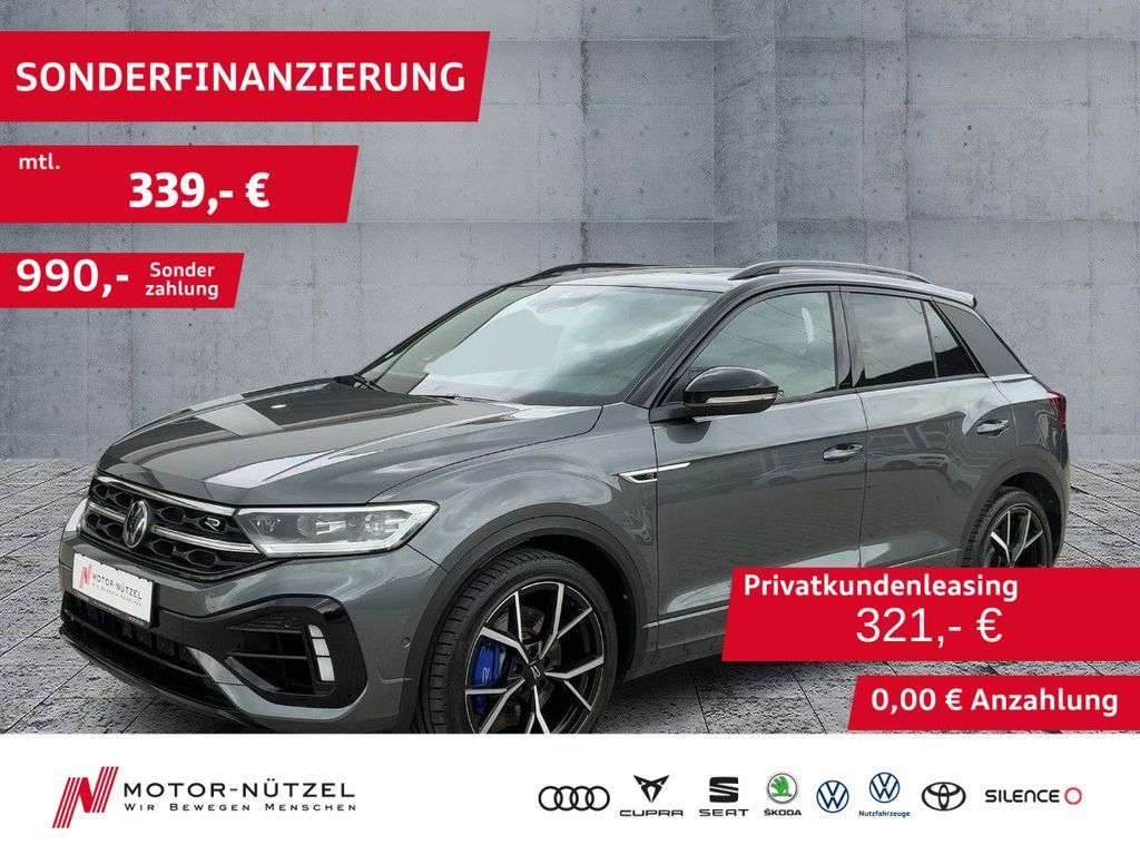 Volkswagen T-Roc R 2.0 TSI 4M LEDER+MATRIX+AHK+PANO+AKRAPO Leasing