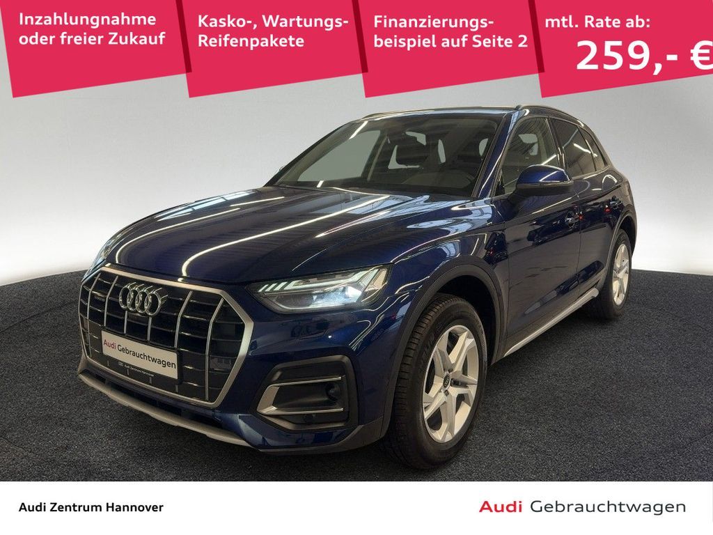 Audi Q5 advanced 50 TFSI e quattro Matrix Standklima Leasing