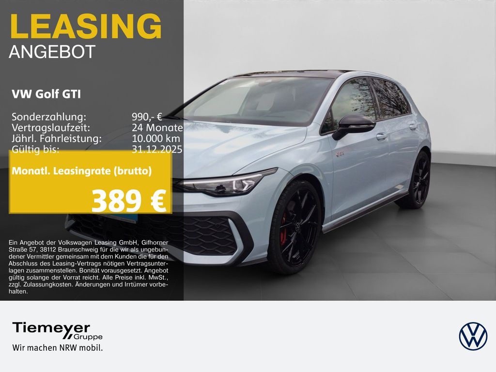 Volkswagen Golf GTI BLACK PANO LM19 MATRIX HuD Leasing