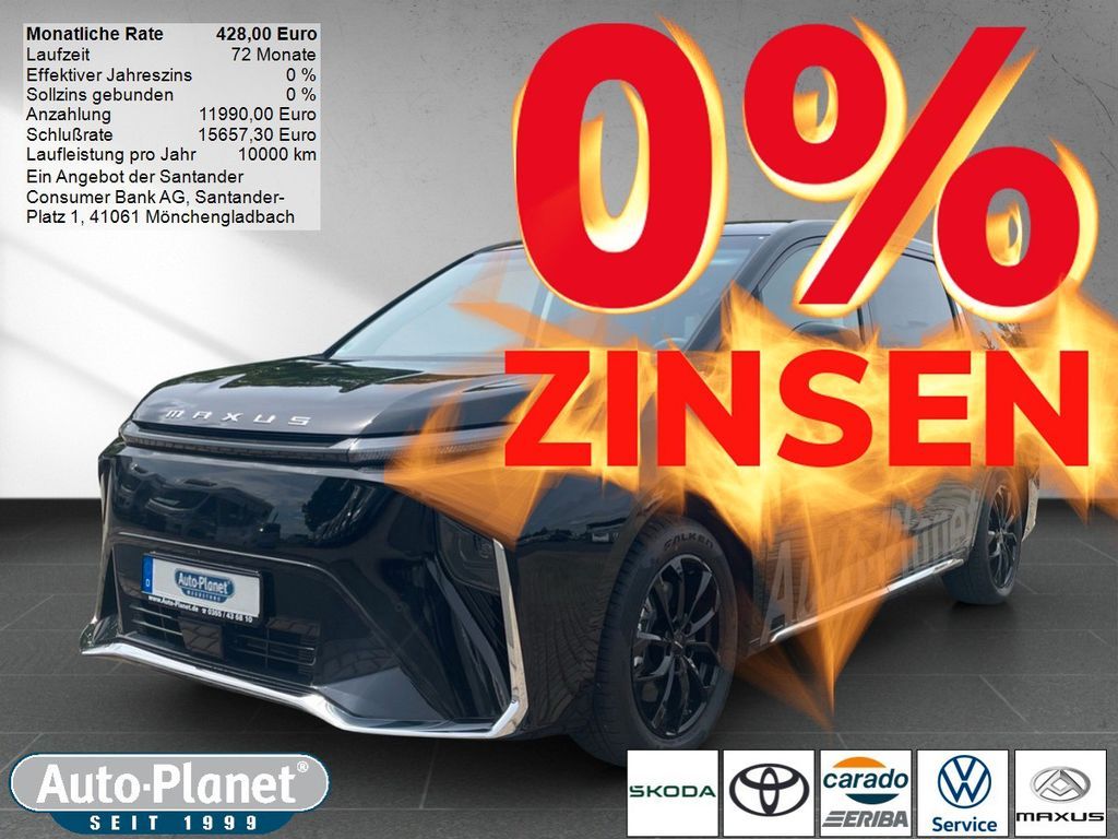 Maxus Mifa 9 Luxury *2xPDC*360*ACC*BLIS*WÄPU*LED*SHZ* Leasing