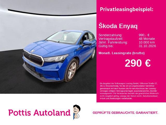 Skoda Enyaq 50 LOFT NAVI KAMERA KLIMA LED PDC Leasing