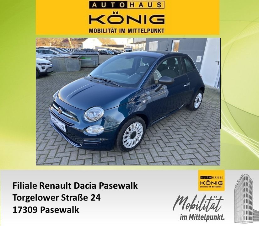 Fiat 500 1.0 GSE Klima & Sound Carplay Tempomat Leasing