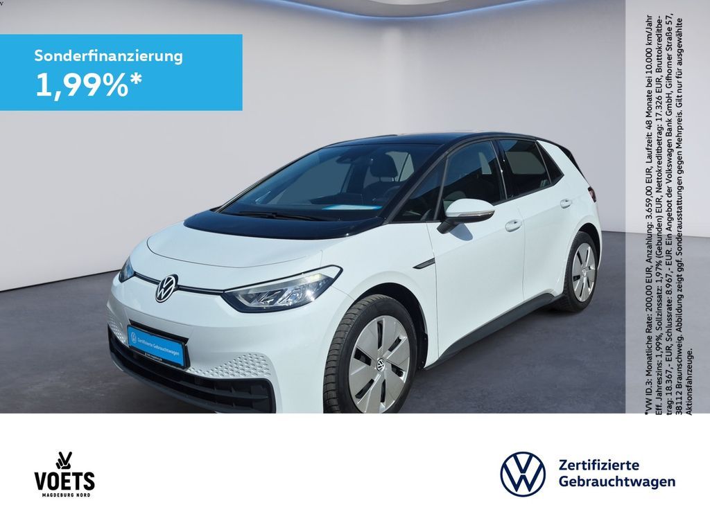 Volkswagen ID.3   150 kW Pro Performance 150 kW LED+NAVI+PD Leasing