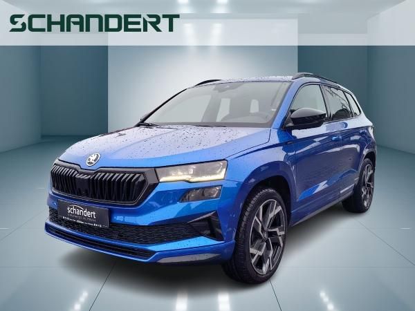 Skoda Karoq 2.0 TSI Sportline DSG 4x4 Matrix AHK Navi 🚀Sofort-Verfügbar🚀Autohaus-Schandert Top-Deal✨ Leasing