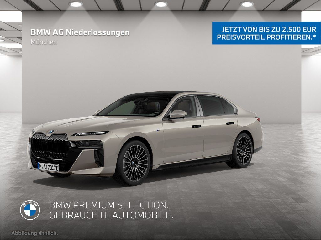 BMW i7 eDrive50 Limousine M Sport Massage Kamera Leasing