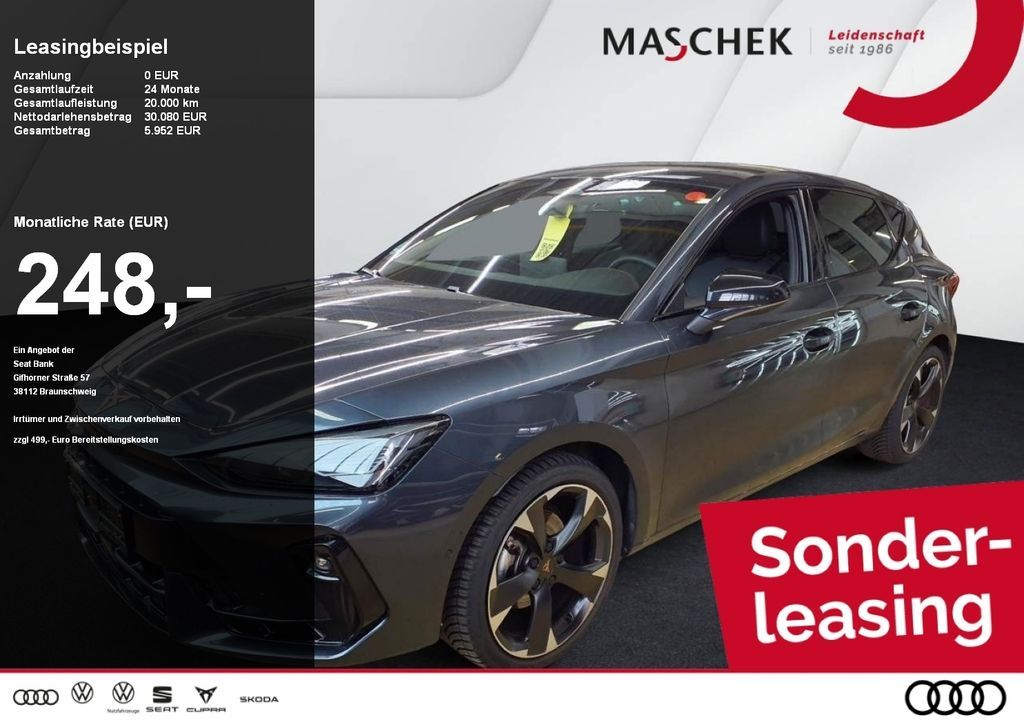 Cupra Leon Sonderleasing 1.5 eTSI DSG Navi RearView Si Leasing