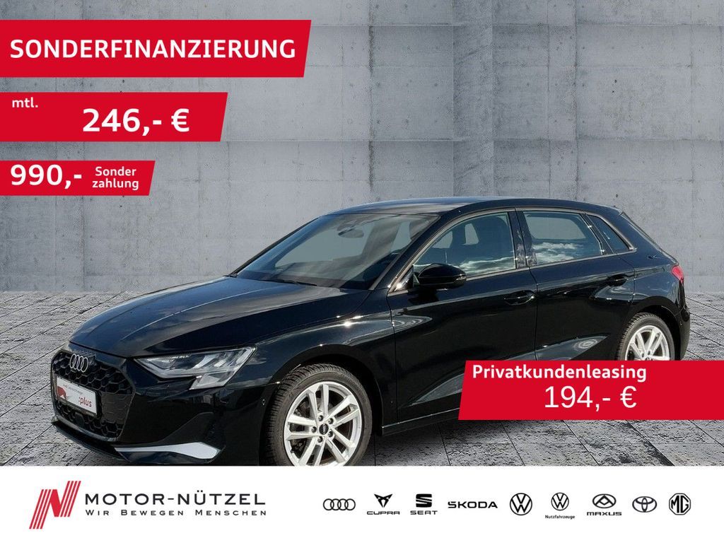 Audi A3 Sportback 35 TFSI ADVANCED LED+NAVI+ACC+AHK Leasing