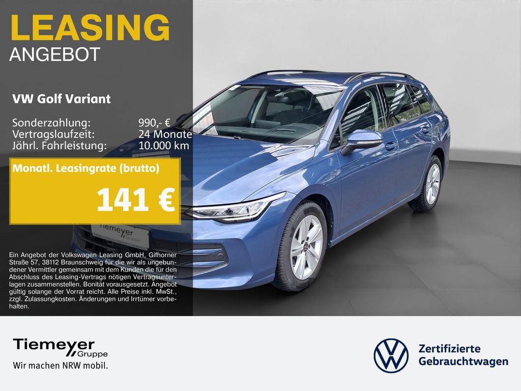 Volkswagen Golf Variant 1.5 TSI LIFE ST.HEIZ NAVI KAMERA LE Leasing