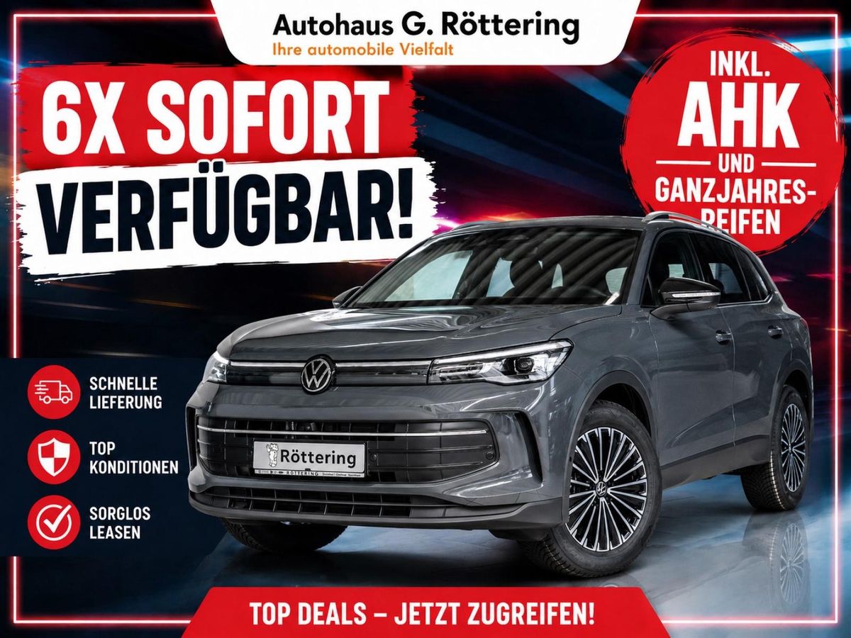 Volkswagen Tiguan Energy 1.5 eTSI DSG *SOFORT VERFÜGBAR*AHK*GANZJAHRESREIFEN*360°KAMERA Leasing